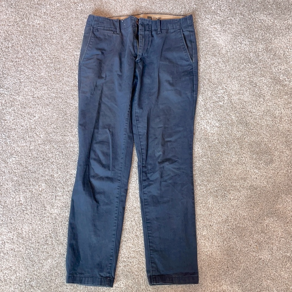 Gap Lived in Slim Navy Chino 31x30